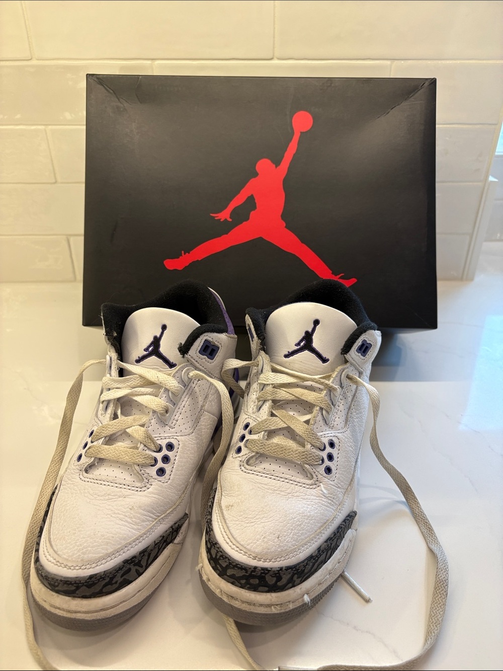 Air Jordan 3 Retro GS 4.5y